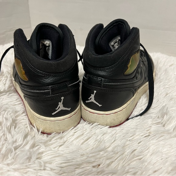 Jordan 1 retro 97 black white gym red sz 5.5y - Picture 5 of 7